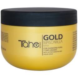 TAHE BOTANIC GOLD MASKE für getrocknetes und strapaziertes Haar (300 ml)