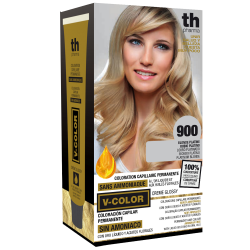 Hair farbe V-color no.900 (platin blond)-heimtrikot mit shampoo und hair maske free