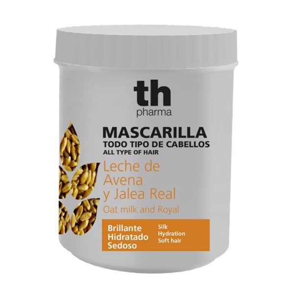 Haarmaske mit extrakt von hafermilch (700 ml) TH Pharma