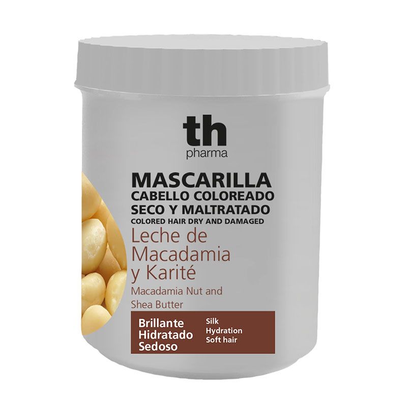 Haarmaske mit Extrakt aus Macadamianuss und Sheabutter (700 ml) - riecht wunderschön TH Pharma