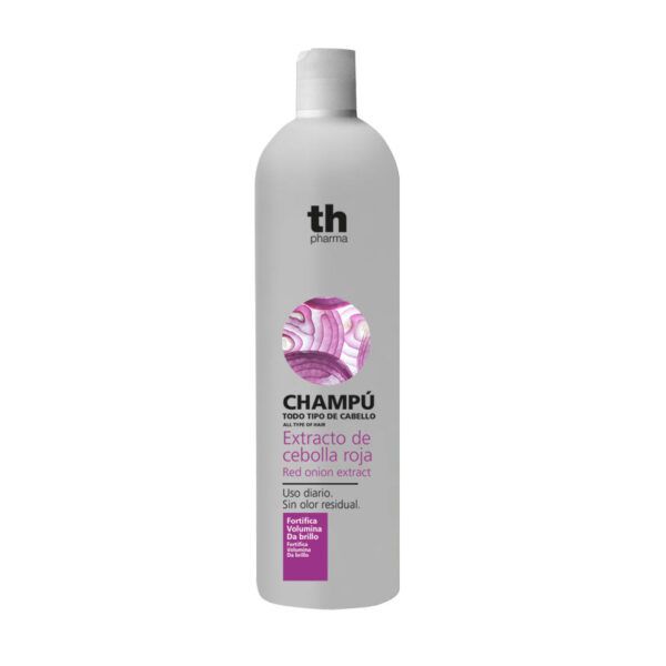 Shampoo mit Extrakt aus roten Zwiebeln (1000 ml) - riecht wunderschön TH Pharma