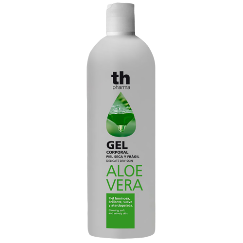 Duschgel mit Aloe Vera Extrakt für zarte trockene Haut (750 ml) TH Pharma