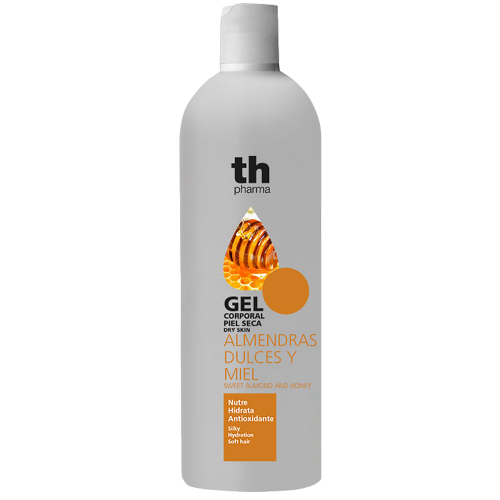 Duschgel mit Mandel-Honig-Extrakt für trockene Haut (750 ml) TH Pharma