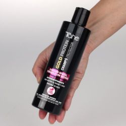 Pflege-shampoo ferbtës haar Anti-Frizz Mit Rizinus- und Kokosöl, sowie Sojaprotein (300 ml) TAHE